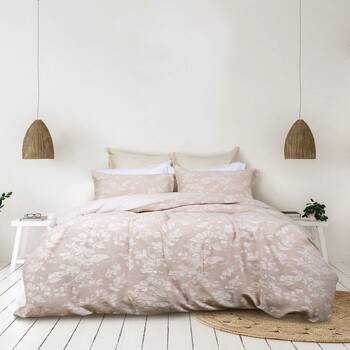 Bas Phillips Willow Cotton Jacquard Duvet/Quilt Cover Set Birch