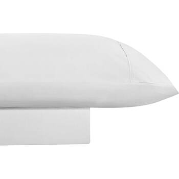 Odyssey Living Breathe Cotton Home Bedding Sheet Set Snow