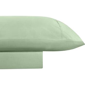 Odyssey Living Breathe Cotton Home Bedding Sheet Set Sage