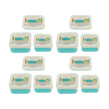 4x 3pc Rex London Snack Box Set Periodic Table Nesting Lunch Boxes