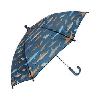 Rex London Child Umbrella Sharks Design Child-Safe Lightweight 65cm 3y+