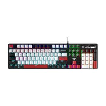 AULA S500 Wired Zoned RGB Mechanical Keyboard Black/Red/White