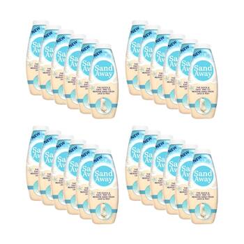 24PK Sand Away Beach Powder Sand-Remover For Legs & Feet 226g