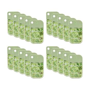 20PK SwissCare Liquid Hand Sanitiser Spray W/ Silicone Case 45mL Assorted