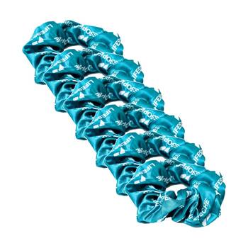 6PK Lifesopeche Womens Hair Tie Accessory Scrunchie Teal One Size
