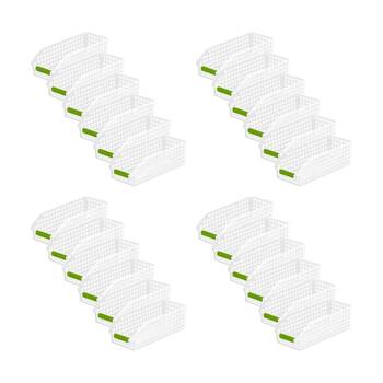 24PK Braz Home Organisation Storage Tokyo Basket 29x12.5x9cm 2L Assorted