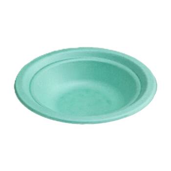 12x 25pc Partyware Durable Bowl Set Pastel Green 180mm Sugar Cane