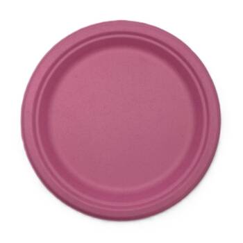 24x 25pc Partyware Durable Bowl Set Pastel Pink 225mm Sugar Cane