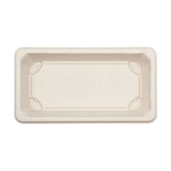 48x 10pc Partyware Earth-Friendly Durable Tray Set 164x89mm Sugar Cane
