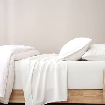 Renee Taylor 400TC Egyptian Cotton Sheet Set W/ Pillowcases White Super King