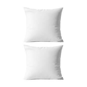 2PK Renee Taylor 400TC Egyptian Cotton European Pillowcase White 65x65cm