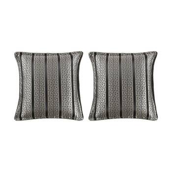 2PK Renee Taylor Regalia Collection Mayana European Pillowcase 65x65cm