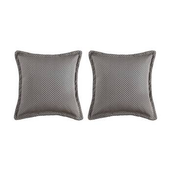 2PK Renee Taylor Regalia Collection Greta European Pillowcase 65x65cm