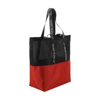 Rosler Urban MF 28L Double Pocket Shopping Bag Tote?35x20x43cm Terra/Blk