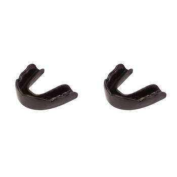 2PK Signature iPROTECT Type 1 Anaconda Mouthguard Kids Sports Gear Black 5-10y