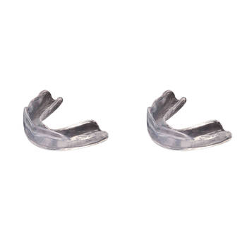 2PK Signature iPROTECT Type 1 Anaconda Mouthguard Kids Sports Gear Clear 5-10y