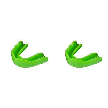 2PK Signature iPROTECT Type 1 Anaconda Mouthguard Kids Sports Gear Green 5-10y