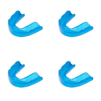 4PK Signature iPROTECT Type 1 Anaconda Mouthguard Kids Sports Gear Ice Blue 5-10y