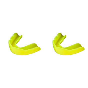 2PK Signature iPROTECT Type 1 Anaconda Mouthguard Kids Sports Gear Yellow 5-10y