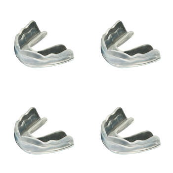 4PK Signature iPROTECT Type 2 Mamba Mouthguard Sports Gear Clear Adult