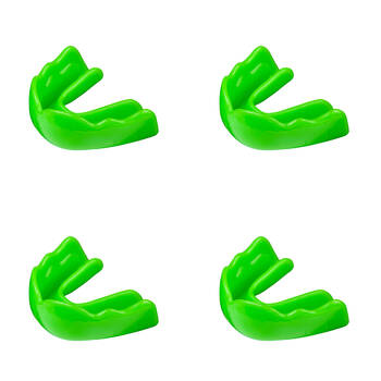 4PK Signature iPROTECT Type 2 Mamba Mouthguard Sports Gear Green Adult