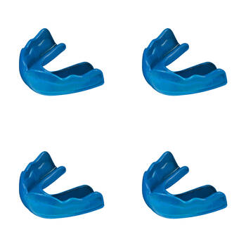 4PK Signature iPROTECT Type 2 Mamba Mouthguard Teen Sports Gear Ice Blue 13-17y