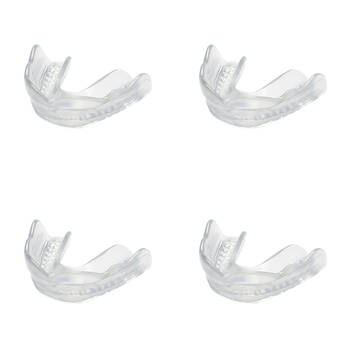 4PK Signature iPROTECT Striker Type 3 Mouthguard Teen Sports Gear Clear 13-17y