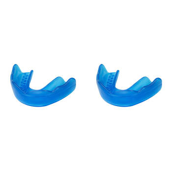 2PK Signature iPROTECT Striker Type 3 Mouthguard Teen Sports Gear Ice Blue 13-17y