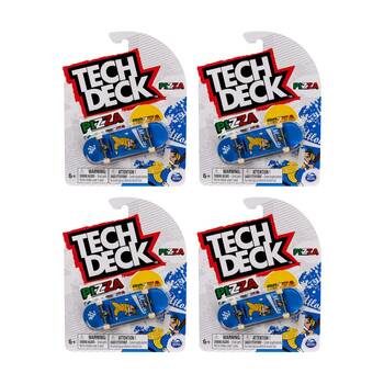 4PK Tech Deck Finger Skateboards Kids Play Toy 6y+ 96mm Assorted
