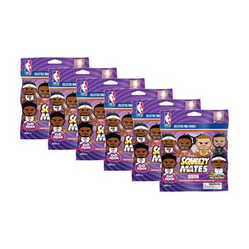 6PK Party Animal SqueezyMates 2026 NBA Blind Pack Assorted 2.5"
