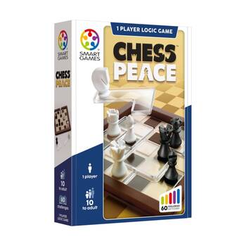 Smart Games Chess Peace Strategic Puzzle Game Brain Challenge 10y+