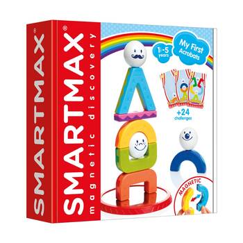 Recent Toys SmartMax My First Acrobats Magnetic Building Set With 24 Cards
