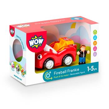 Wow Toys Fireball Frankie Push-Go Sports Car Toy Toddler 1-5y