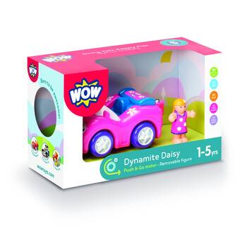 Wow Toys Dynamite Daisy Push-Go Motor Toy Vehicle Toddler 1-5y