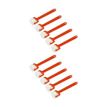 10PK Educational Colours Economical Sponge Paint Roller 25mm Kids Art/Craft