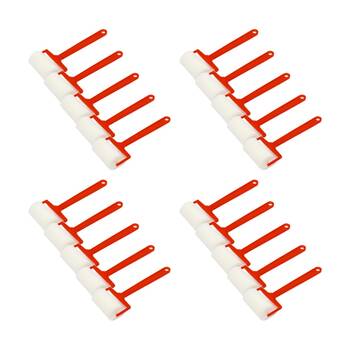 20PK Educational Colours Economical Sponge Paint Roller 40mm Kids Art/Craft