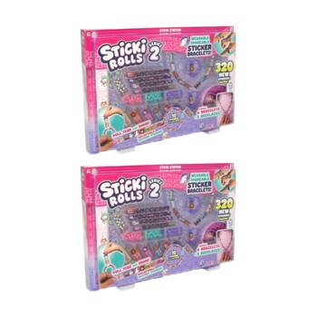 2PK Sticki Rolls Station Series 2 DIY Bracelet Necklace Craft Kit