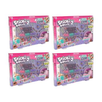 4PK Sticki Rolls Station Series 2 DIY Bracelet Necklace Craft Kit