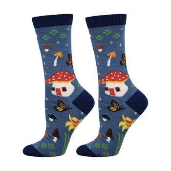 Socksmith Ladies Socks Bamboo Magical Forest Soft S/M Shoe Sizes W5-10.5