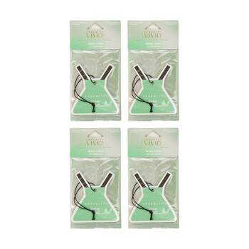 4PK Serenity Melon Sorbet Scented Car Air Freshener Fruity Summer Blend