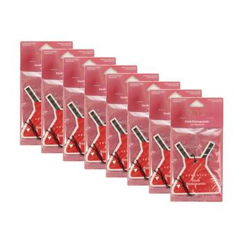 8PK Serenity Fresh Pomegranate Scented Air Freshener Fruity Floral Scent