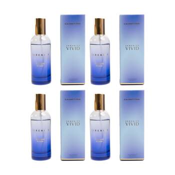 4PK Serenity Coconut Lime 100ml Room Spray Tropical Fragrance