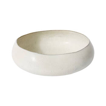 E Style Talula Shoreline Bowl Ceramic Table Serveware Beige 32x31x10cm