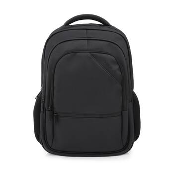 Tesla Atlas Backpack W/ Secure Zips & Laptop Compartment Black 46x32x20