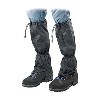 Tatonka Gaiter 420 Heavy Duty Outdoor Nylon Leg Cover Black Large W/ Boot Strap