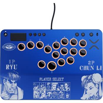 Turtle Beach Victrix Pro KO Leverless Fight Stick Street Fighter II Edition Blue