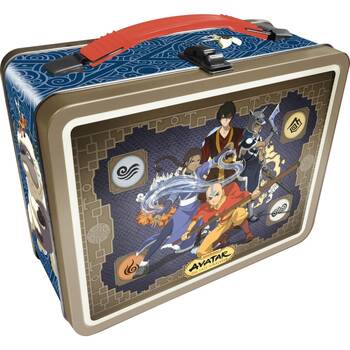 Aquarius Avatar The Last Airbender Fun Metal Kids Food Lunchbox Multicolour