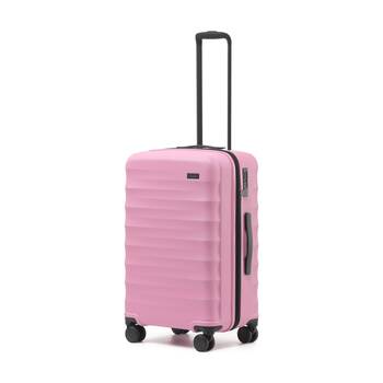 Tosca Individual Hard Shell Suitcase With Spinner Wheels Pink Medium 26in