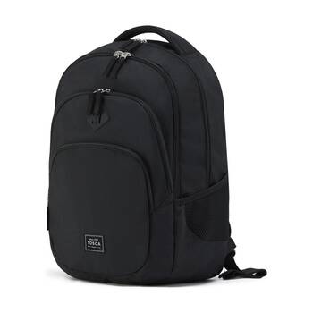 Tosca Urban Backpack Everyday/Travel Bag Padded Straps Breathable Black 32L