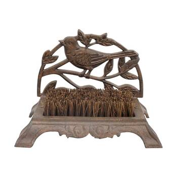LVD Bird Shaped Boot Shoe Brush Coconut Leaf Bristle 25.5x16.5x19cm